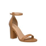 Haley Sandal - Whiskey Leather 4 Block - FINAL SALE