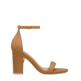 Haley Sandal - Whiskey Leather 4 Block - FINAL SALE