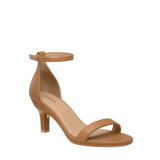 Haley Sandal - Whiskey Leather 3 Stiletto - FINAL SALE
