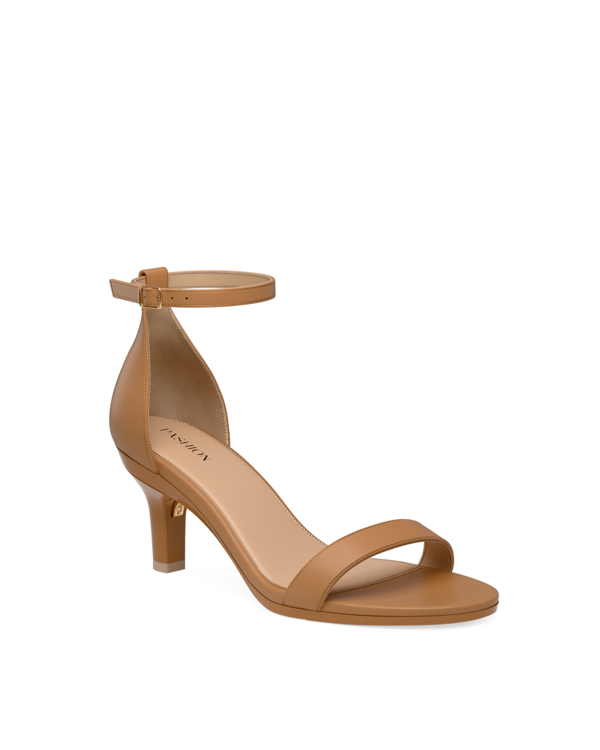 The Pashionista - Whiskey Leather 3 Stiletto - FINAL SALE