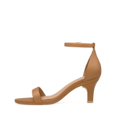 Haley Sandal - Whiskey Leather 3 Stiletto - FINAL SALE