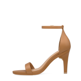 Haley Sandal - Whiskey Leather 4 Stiletto - FINAL SALE