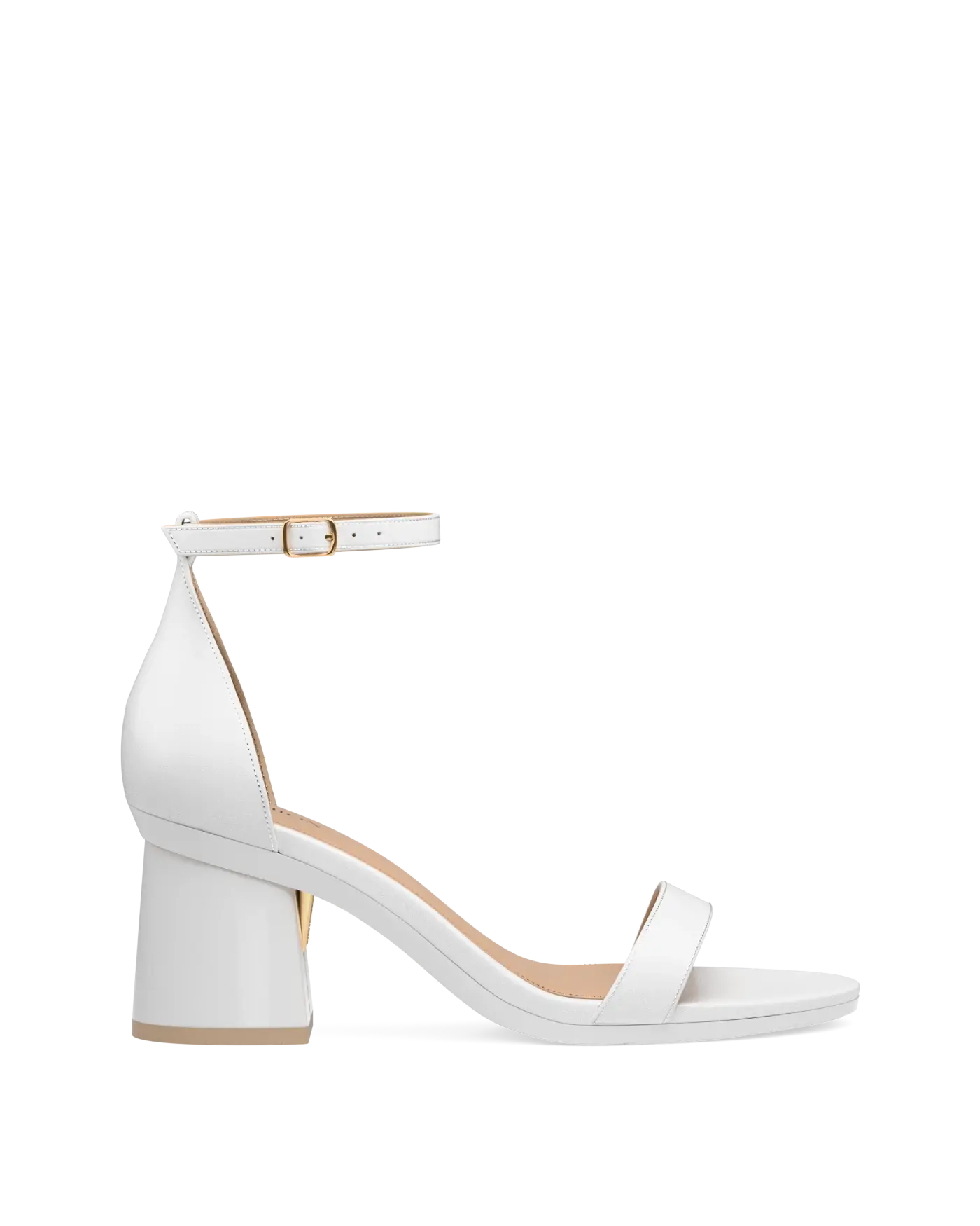 Flare Block Heel Kit 3 White