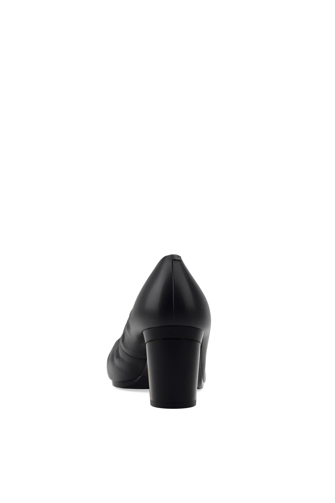 The Phoebe - Coal Leather 3 Block