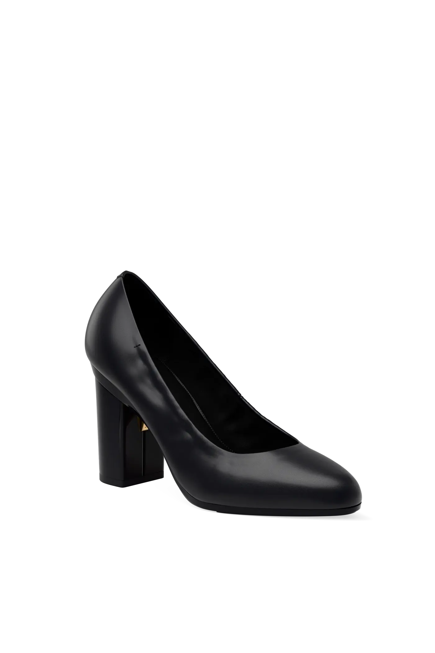 The Phoebe - Coal Leather 4 Block