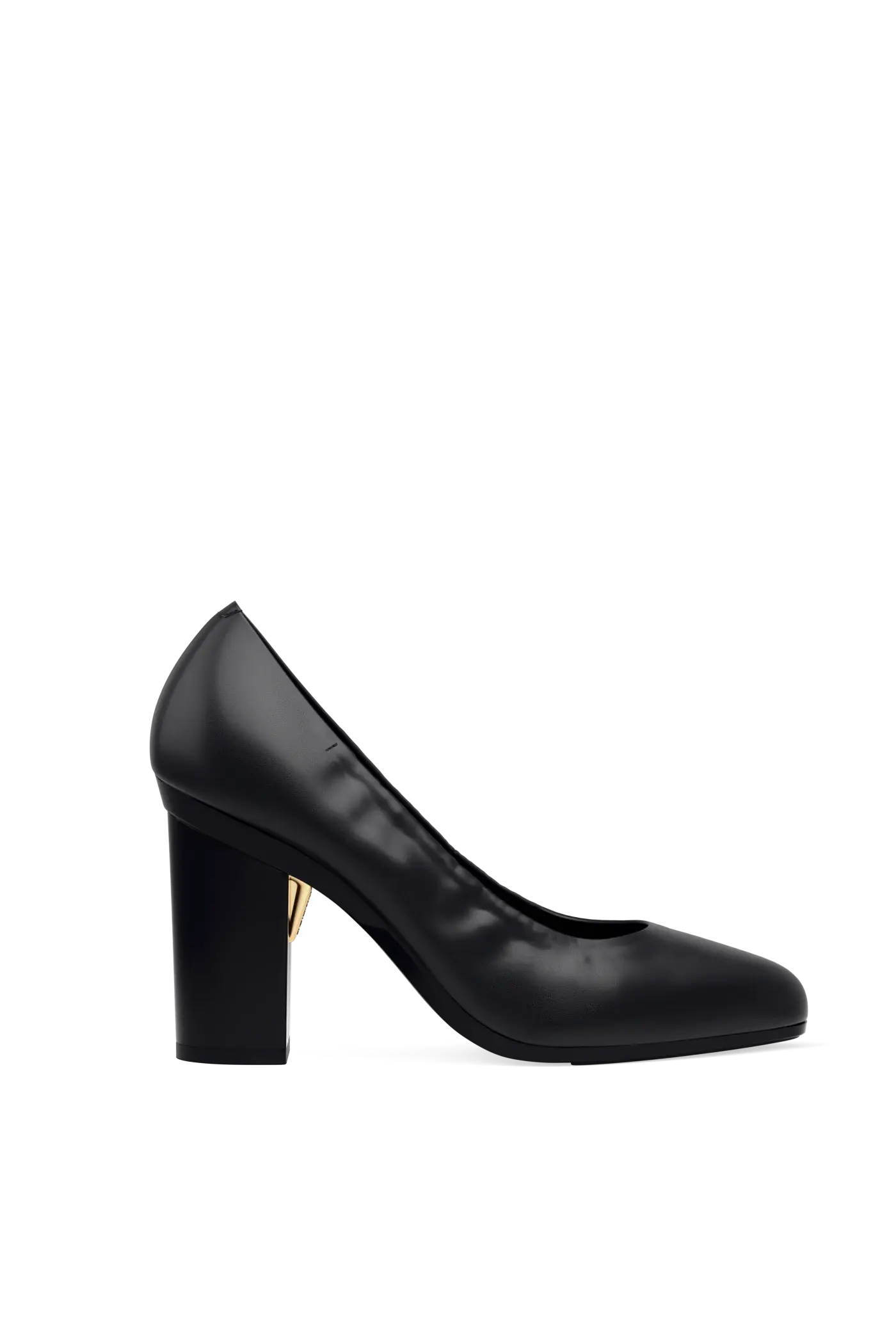 The Phoebe - Coal Leather 4 Block