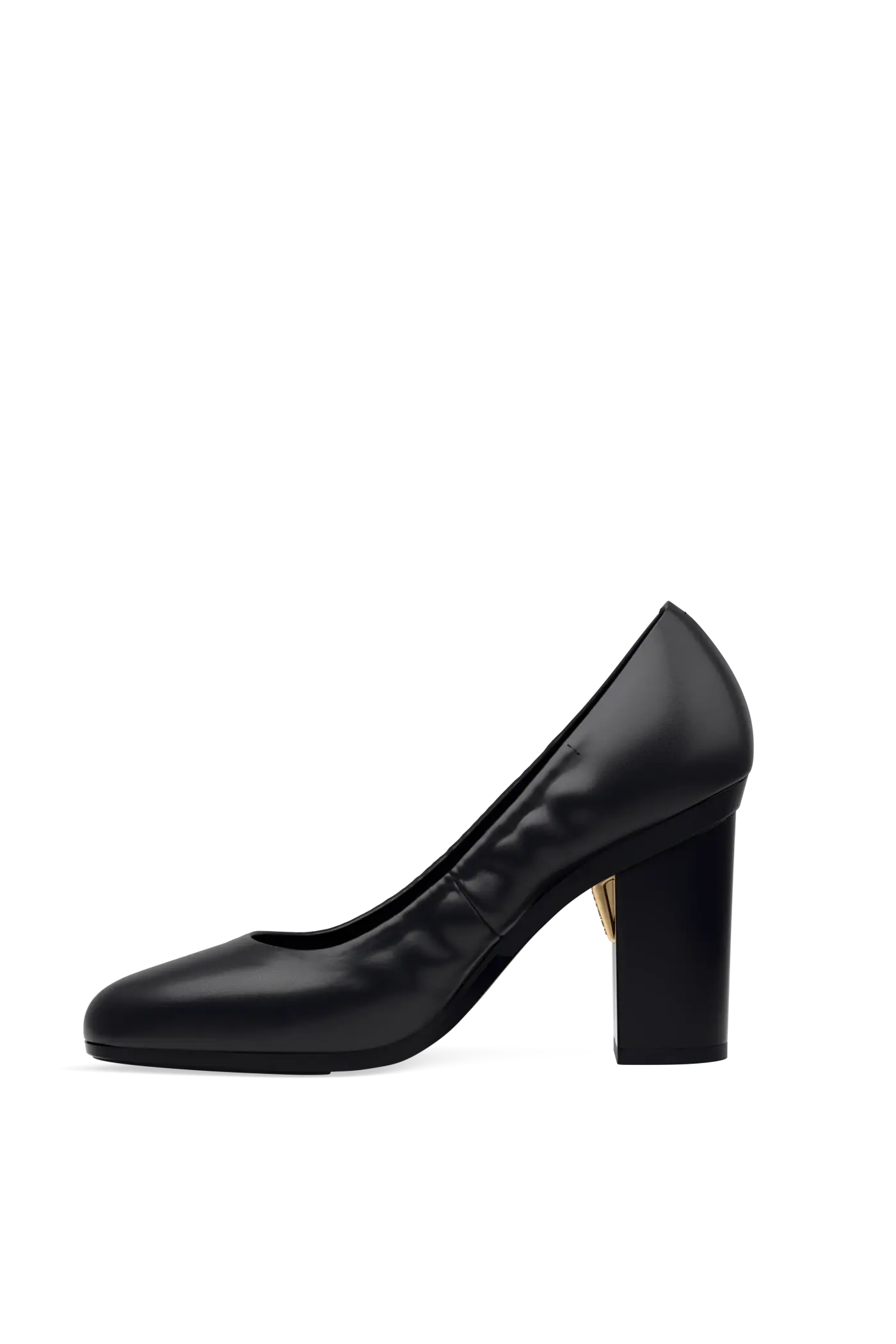 The Phoebe - Coal Leather 4 Block