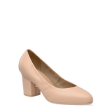 Phoebe Pump - Sand Leather 3 Block