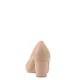 Phoebe Pump - Sand Leather 3 Block