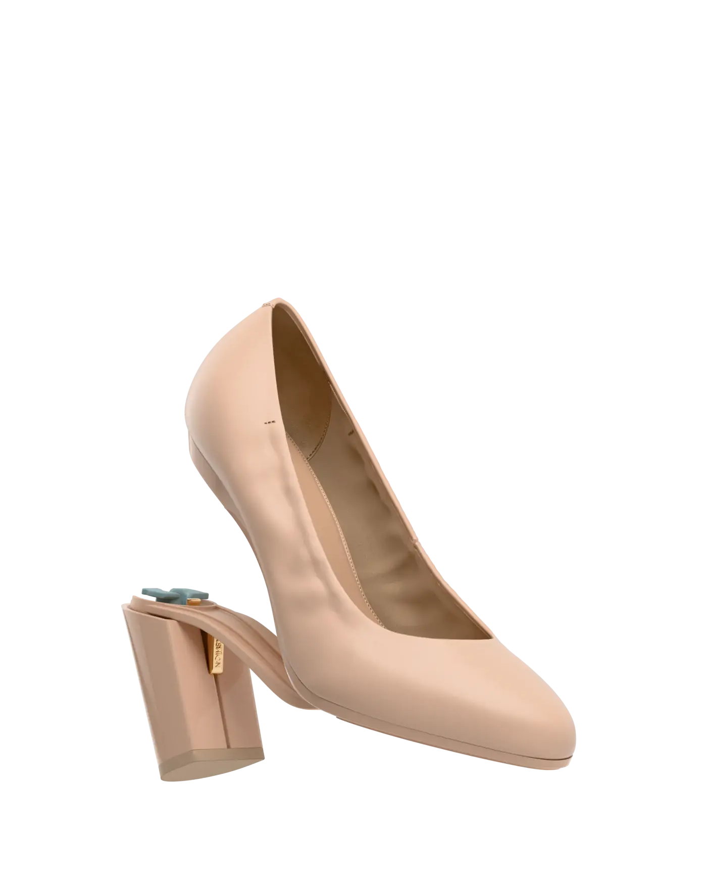 Phoebe Pump - Sand Leather 4 Block
