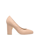 Phoebe Pump - Sand Leather 4 Block