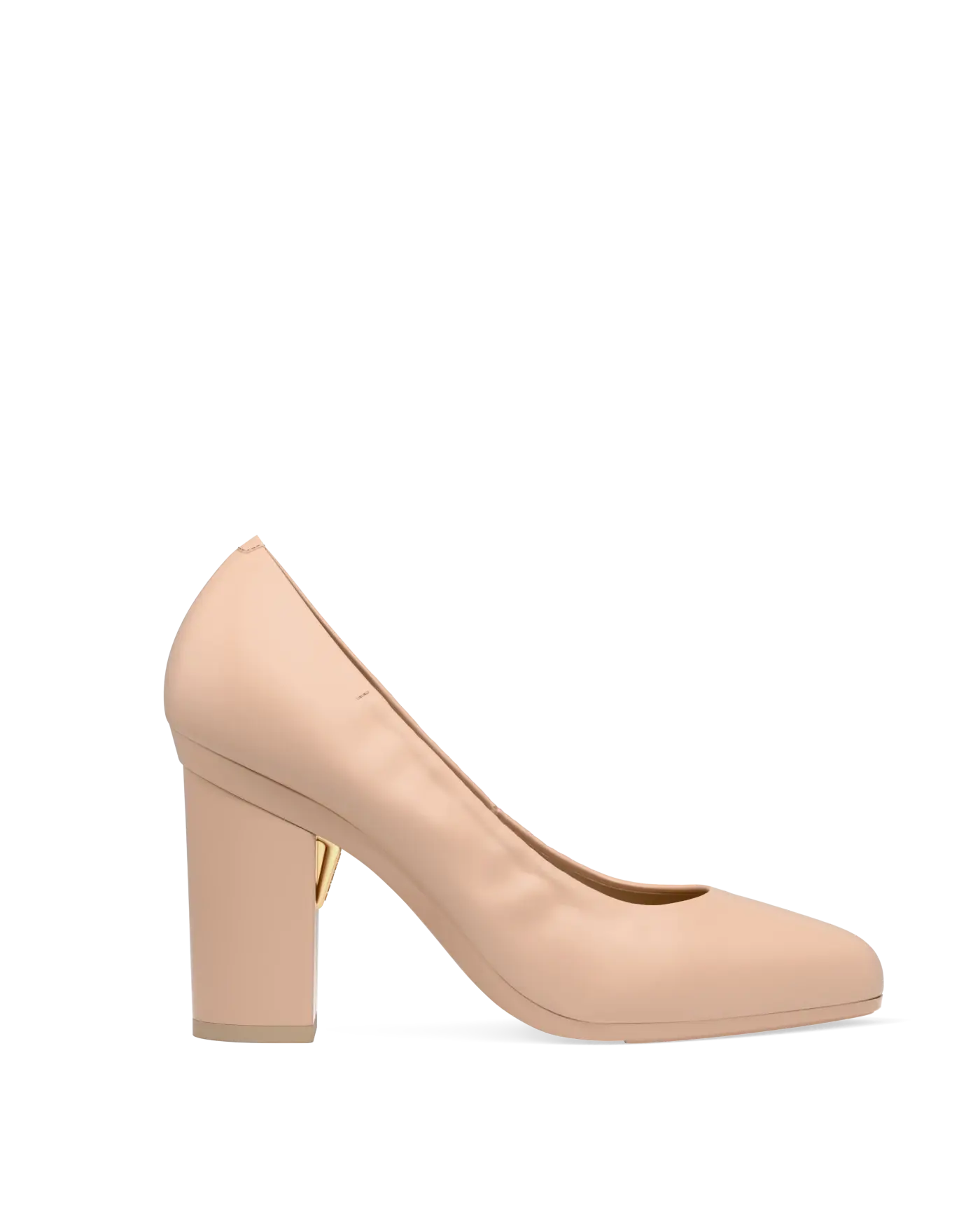 Phoebe Pump - Sand Leather 4 Block