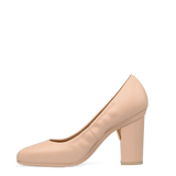 Phoebe Pump - Sand Leather 4 Block