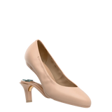 Phoebe Pump - Sand Leather 3 Stiletto