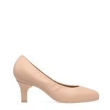 Phoebe Pump - Sand Leather 3 Stiletto