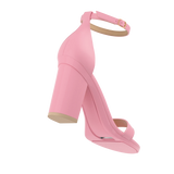 Stelo - Pink, alternate view. Pashion convertible heels go from heel to flat and are customizable with interchangeable heel kits.
