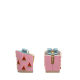 Block Heel Kit 3 Pink Watermelon Charm, 3-inch interchangeable block heel. Pashion convertible heels go from heel to flat and are customizable with interchangeable heel kits.