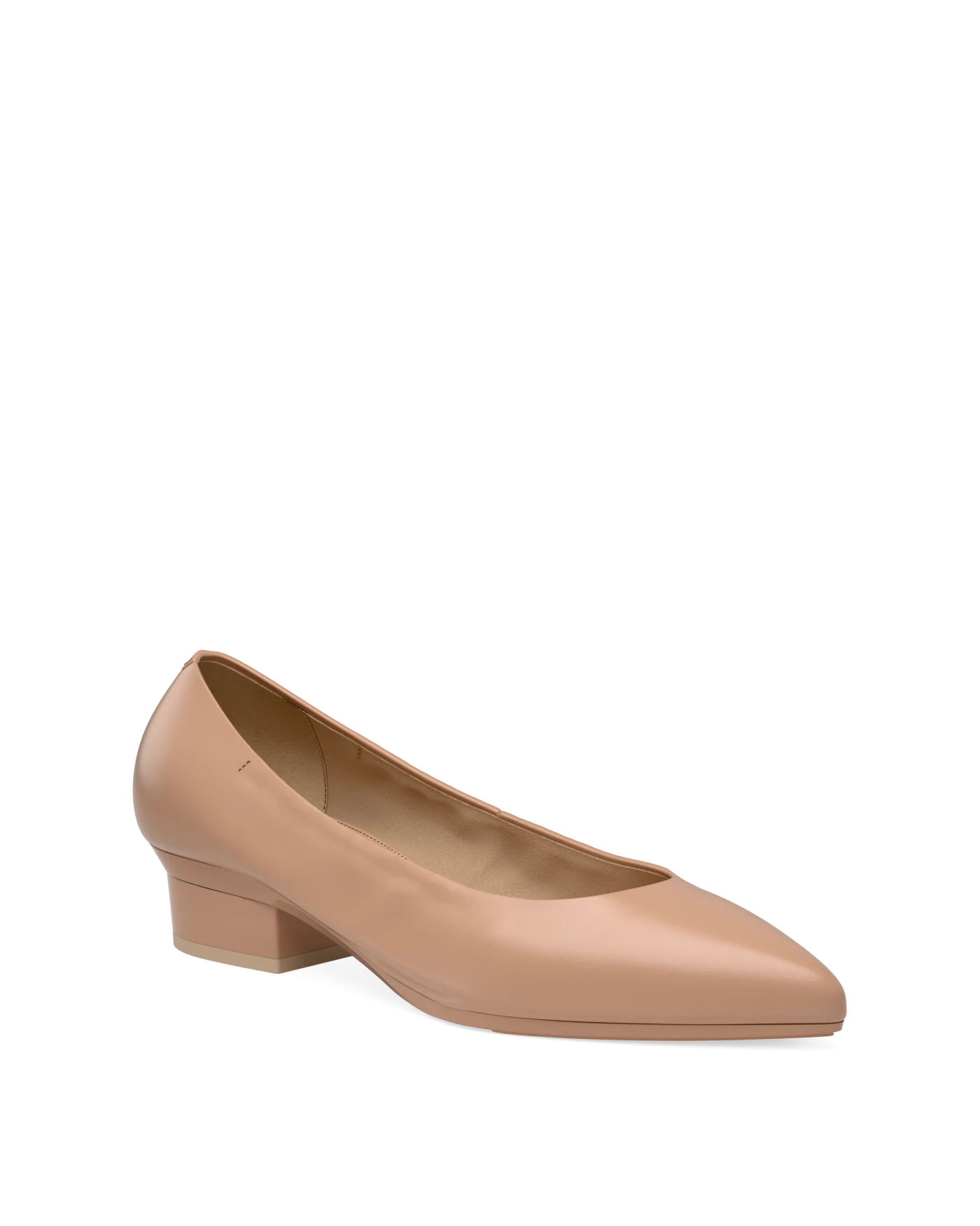 Maeve Pump - Latte Stretch Leather 3 Stiletto