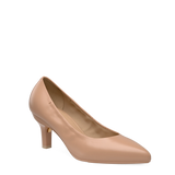 Maeve Pump - Latte Stretch Leather 3 Stiletto