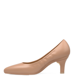 Maeve Pump - Latte Stretch Leather 3 Stiletto