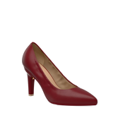 Maeve Pump - Merlot Stretch Leather 4 Stiletto