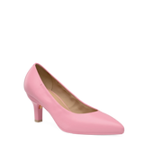 Maeve Pump - Pink Leather 3 Stiletto - Final Sale