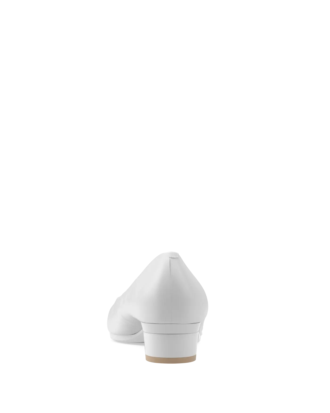 Maeve Pump - White Leather