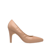 Maeve Pump - Latte Stretch Leather 4 Stiletto