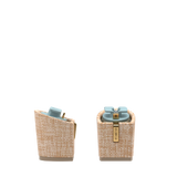 3 Inch Block Heel Kit Raffia, 3-inch interchangeable block heel. Pashion convertible heels go from heel to flat and are customizable with interchangeable heel kits.