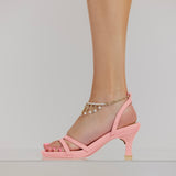 Flare Stiletto Heel Kit 3 Blush