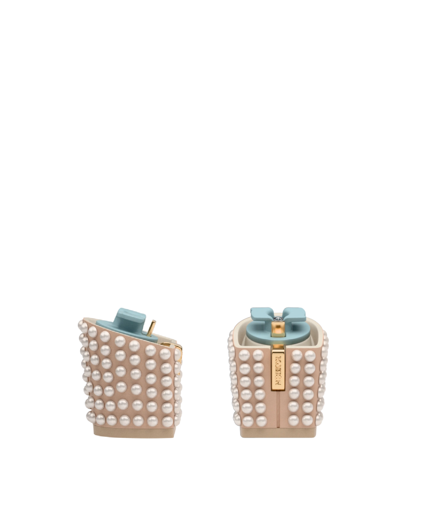 Block Heel Kit 3 Sand Pearl Drop, 3-inch interchangeable block heel. Pashion convertible heels go from heel to flat and are customizable with interchangeable heel kits.