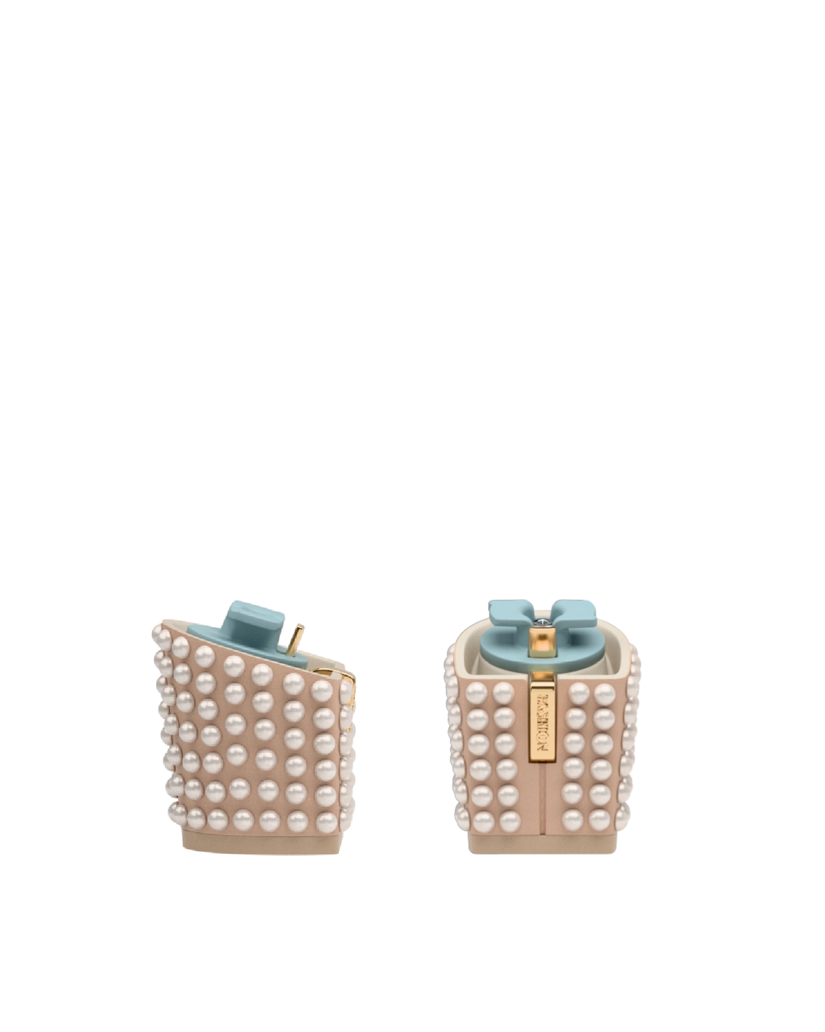 Block Heel Kit 3 Sand Pearl Drop, 3-inch interchangeable block heel. Pashion convertible heels go from heel to flat and are customizable with interchangeable heel kits.