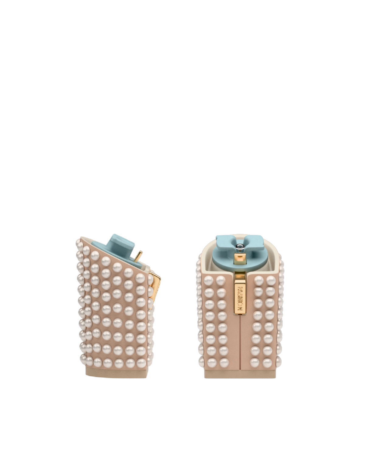 Block Heel Kit 4 Sand Pearl Drop, 4-inch interchangeable block heel. Pashion convertible heels go from heel to flat and are customizable with interchangeable heel kits.