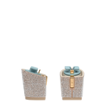 Block Heel Kit 3 Sand Rhinestone, 3-inch interchangeable block heel. Pashion convertible heels go from heel to flat and are customizable with interchangeable heel kits.