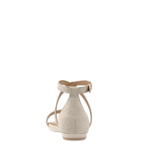 Renee Sandal - Ivory Linen