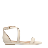 Renee Sandal - Ivory Linen
