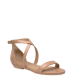 Renee Sandal - Latte Leather + Block Heel Kit 3 Latte