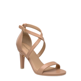 Renee Sandal - Latte Leather + Stiletto Heel Kit 4 Latte