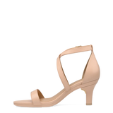 Renee Sandal - Sand Leather + Stiletto Heel Kit 3 Sand