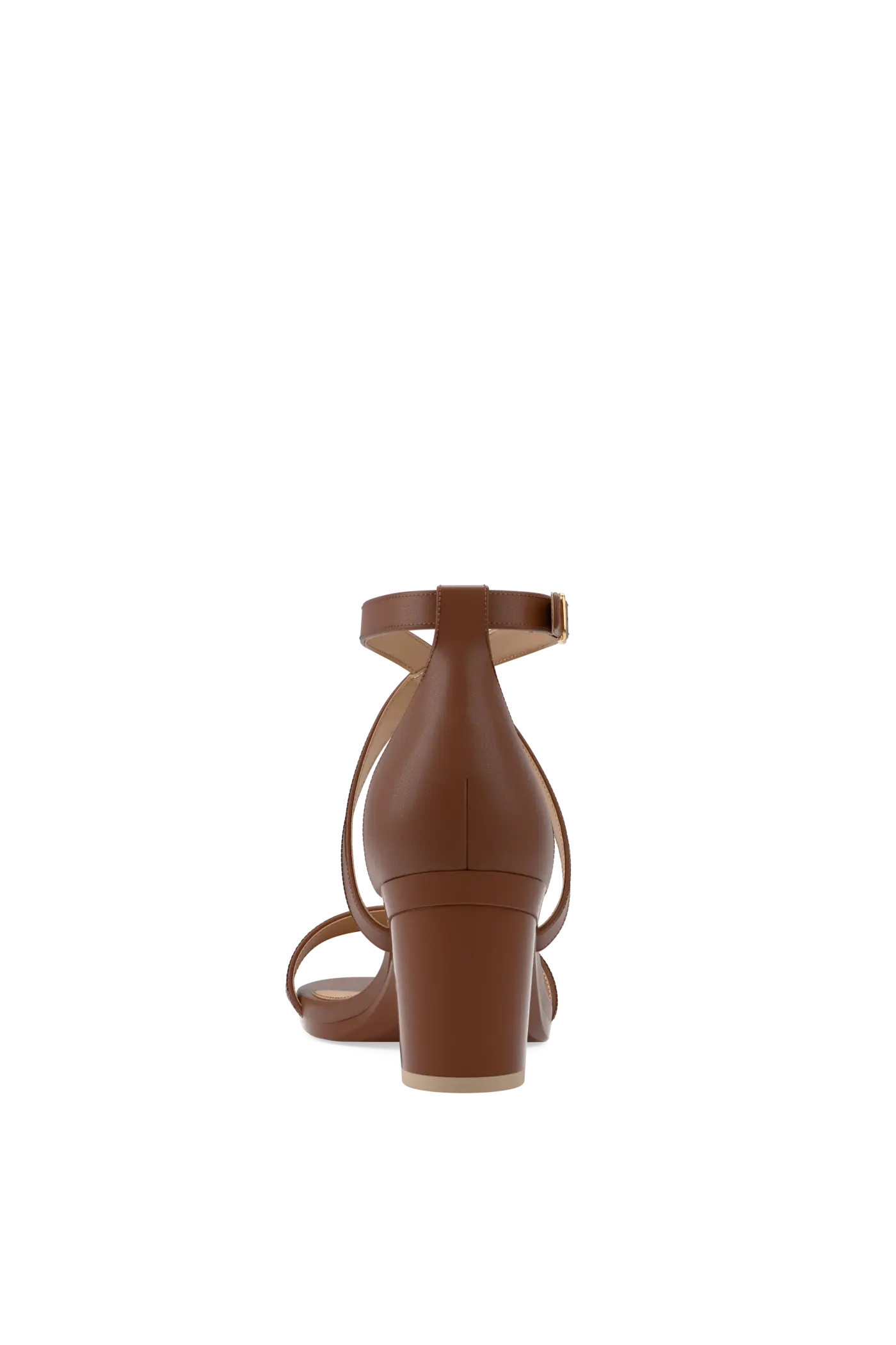 The Sandal - Walnut Leather 3 Block - FINAL SALE