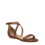 Renee Sandal - Walnut Leather 4 Block - FINAL SALE