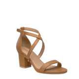 Renee Sandal - Whiskey Leather + Block Heel Kit 3 Whiskey