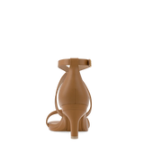 Renee Sandal - Whiskey Leather + Stiletto Heel Kit 3 Whiskey
