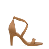 Renee Sandal - Whiskey Leather + Stiletto Heel Kit 4 Whiskey