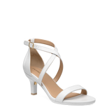 Renee Sandal - White + Stiletto Heel Kit 3 White