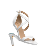 Renee Sandal - White + Stiletto Heel Kit 4 White