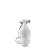 Renee Sandal - White + Block Heel Kit 3 White