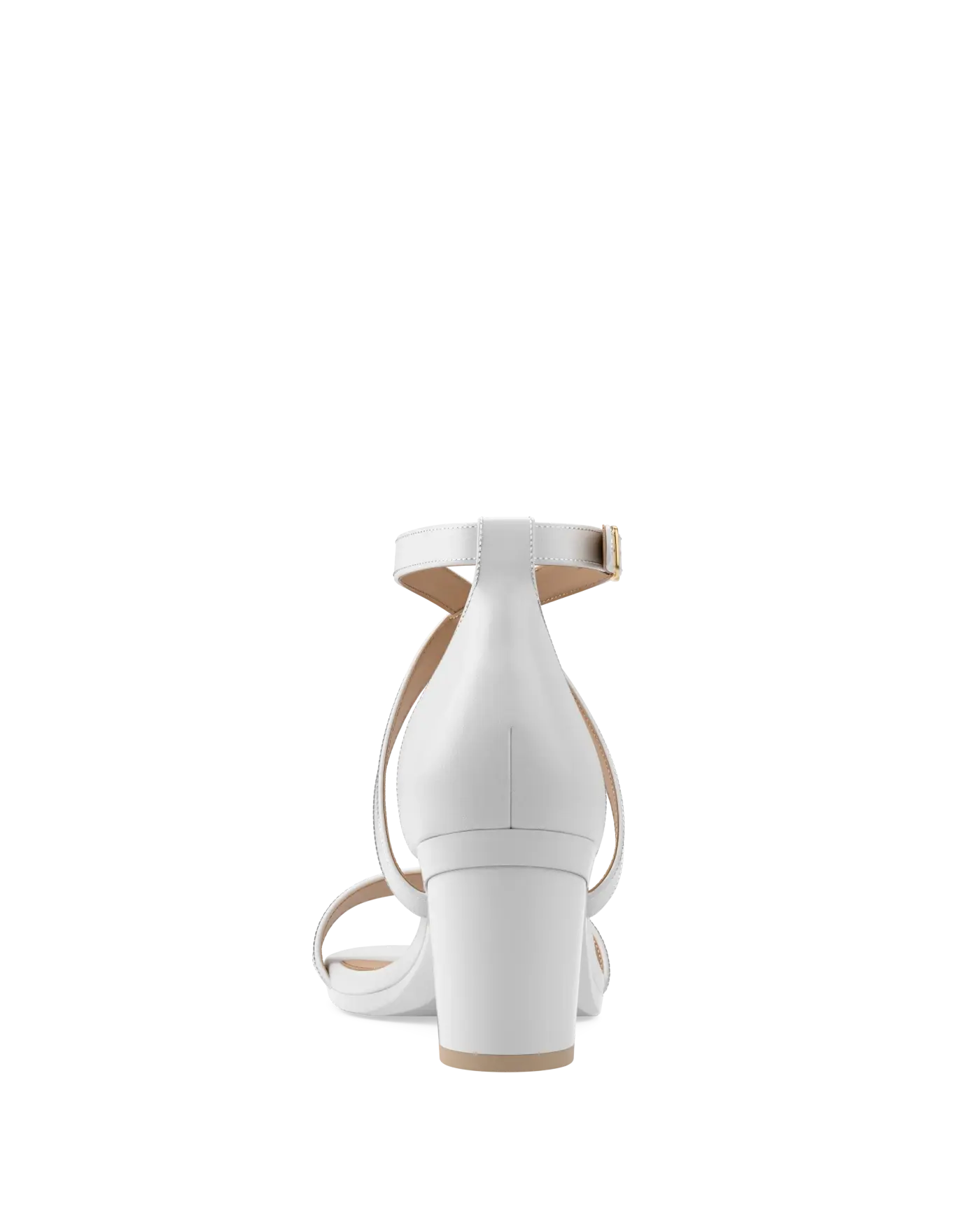 Renee Sandal - White + Block Heel Kit 3 White