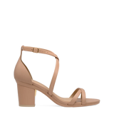 Sandy Sandal - Latte Leather 3 Block