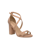 Sandy Sandal - Latte Leather 4 Block